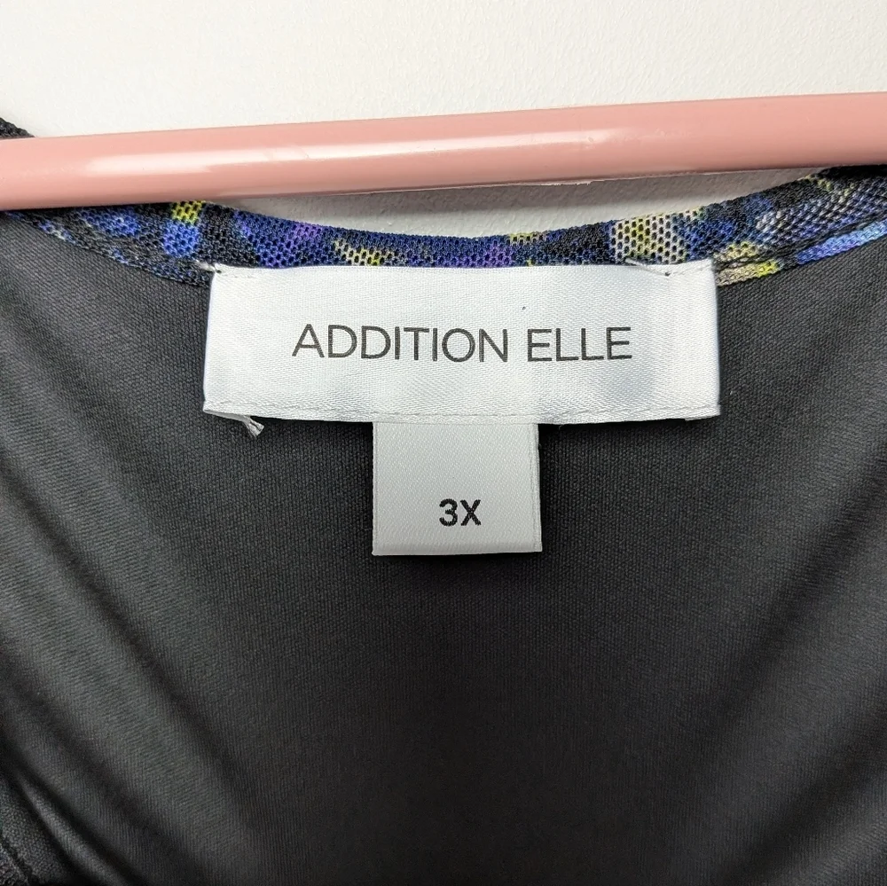 ADDITION ELLE Plus Size Sleeveless Fitted V-Neck Knit Top Blouse Size 3X - Picture 9 of 15